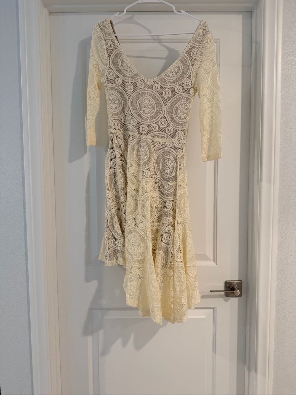 NWT Joyfolie Emily Dress in Cream - Picture 4 of 7